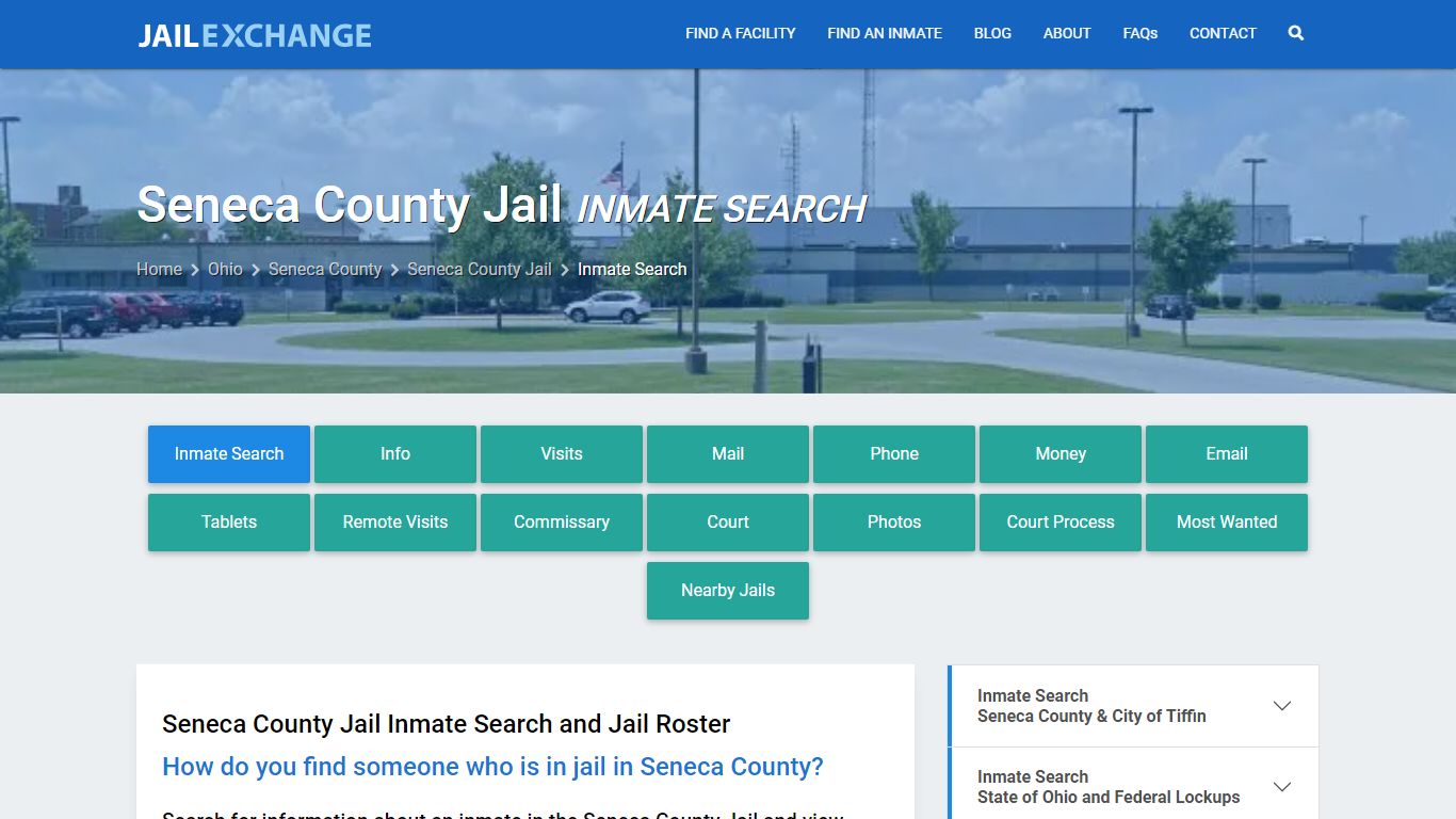 Inmate Search: Roster & Mugshots - Seneca County Jail, OH - Jail Exchange